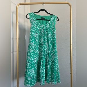 Banana Republic Green Flowy Dress
